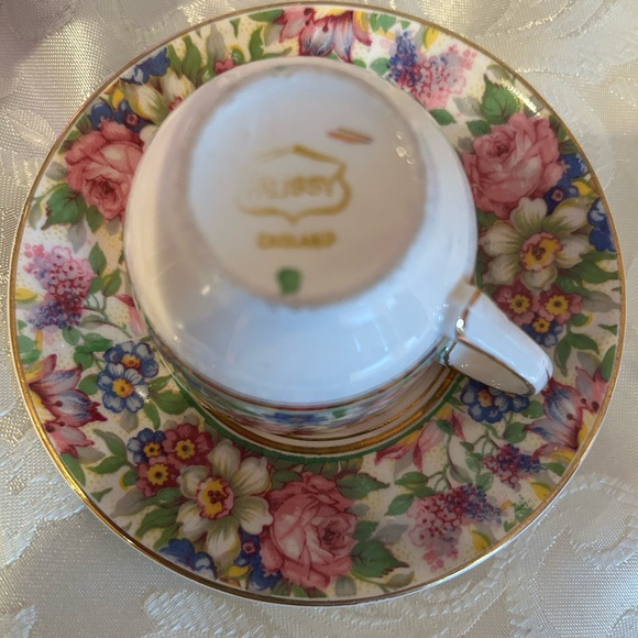 Vintage Palissy Pottery tea cup and saucer in excellent condition. - Picture 2 of 8